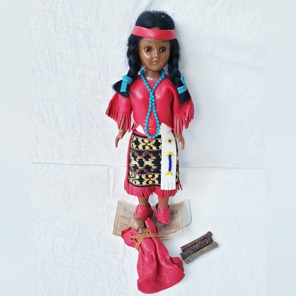 Vintage Other - Antique Doll of Sioux Native American